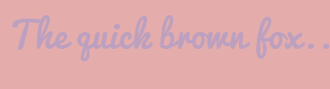 Image with Font Color BCA0C0 and Background Color E5ACAC